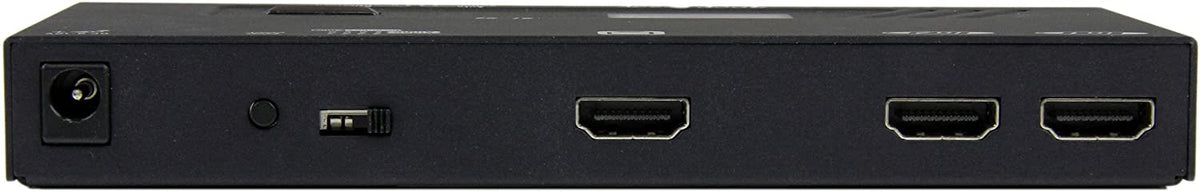 StarTech.com 2 Port HDMI Switch w/ Automatic and Priority Switching - 2 In 1 Out HDMI Selector with Automatic Priority Switching – 1080p (VS221HDQ),Black