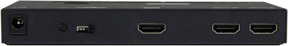 StarTech.com 2 Port HDMI Switch w/ Automatic and Priority Switching - 2 In 1 Out HDMI Selector with Automatic Priority Switching – 1080p (VS221HDQ),Black