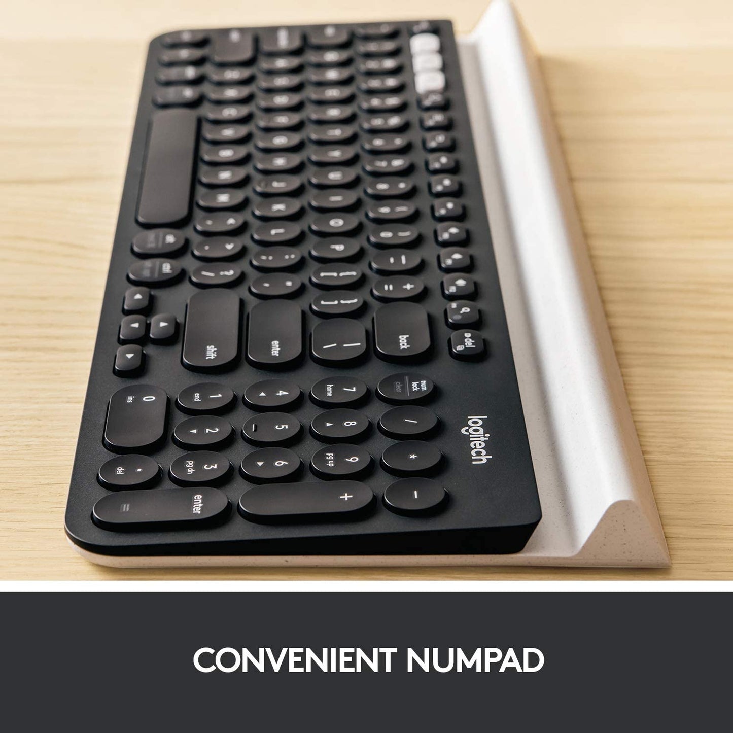 Logitech K780 Multi-Device Wireless Keyboard for Computer, Phone and Tablet – FLOW Cross-Computer Control Compatible