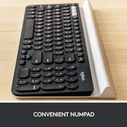Logitech K780 Multi-Device Wireless Keyboard for Computer, Phone and Tablet – FLOW Cross-Computer Control Compatible