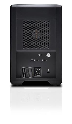 SanDisk Professional 24TB G-RAID Shuttle 4 - Enterprise-Class 4-Bay External Hard Drive, Thunderbolt 3 and USB-C, Transportable, Hardware RAID - SDPH34H-024T-NBAAB
