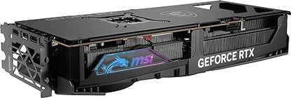 MSI Gaming GeForce RTX 4090 24GB GDRR6X 384-Bit HDMI/DP Nvlink Tri-Frozr 3 Ada Lovelace Architecture OC Graphics Card (RTX 4090 Gaming X Slim 24G)