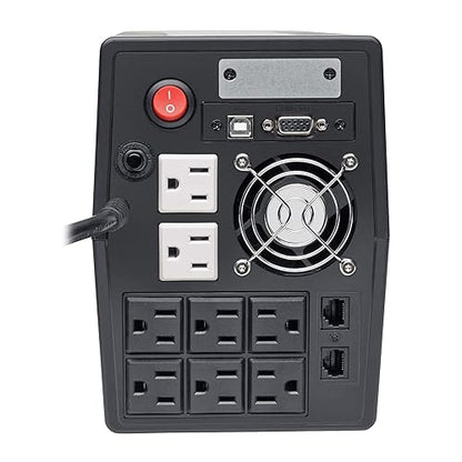 TRIPP LITE SMART1500LCDTXL UPS Line-Interactive UPS 1440VA 1200W - 8 NEMA 5-15R Outlets, Tower 1500VA Tower Expandable