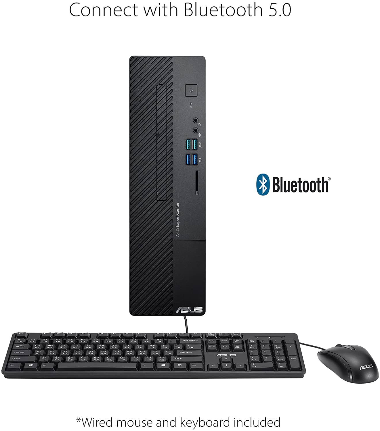 ASUS ExpertCenter D500SC Small Form Factor Desktop PC, Intel Core i5-11400, 8GB DDR4 RAM, 512GB PCIe SSD, TPM, Windows 11 Professional, Black, D500SC-XH503 Intel Core i5-11400 8 GB 512 GB Windows 11 Pro