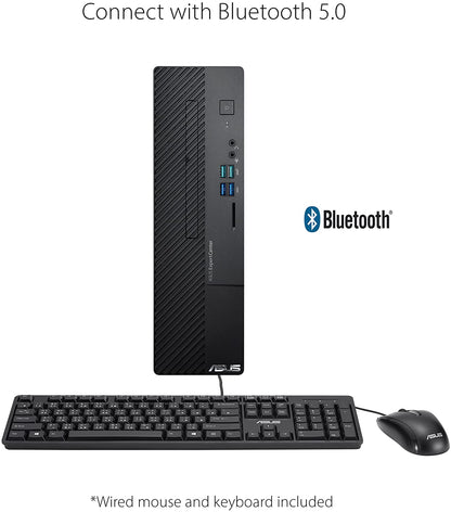 ASUS ExpertCenter D500SC Small Form Factor Desktop PC, Intel Core i5-11400, 8GB DDR4 RAM, 512GB PCIe SSD, TPM, Windows 11 Professional, Black, D500SC-XH503 Intel Core i5-11400 8 GB 512 GB Windows 11 Pro