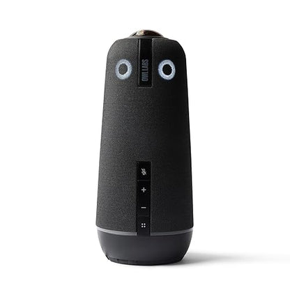 Meeting Owl 4+ 360-Degree, 4K Smart Video Conference Camera, Microphone, and Speaker (Automatic Speaker Focus, Smart Zooming, and Noise Equalizing)