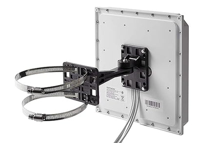 Cisco Aironet Dual-Band Directional Wi-Fi Patch Antenna, 6 dBi (2.4 GHz)/6 dBi (5 GHz), MIMO (4 Ports), Wall Mount, 4 RP-TNC Male Connectors, 1-Year Limited Hardware Warranty (AIR-ANT2566D4M-RS=)