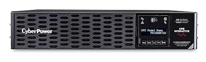 CyberPower PR1500RT2U Smart App Sinewave UPS System, 1500VA/1500W, 8 Outlets, 2U Rack/Tower, AVR