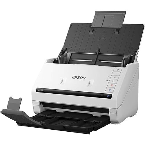 Epson WorkForce DS-530 Sheetfed Scanner(B11B236201) USB, 35ppm, 3yr Warranty