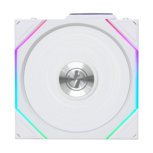 Lian Li UNI Fan TL 120 Wireless - Single Pack - Controller Not Included - 2.4 GHz Wireless Control - Infinity Mirror Design - Controller Required - White (12TL1W1W)