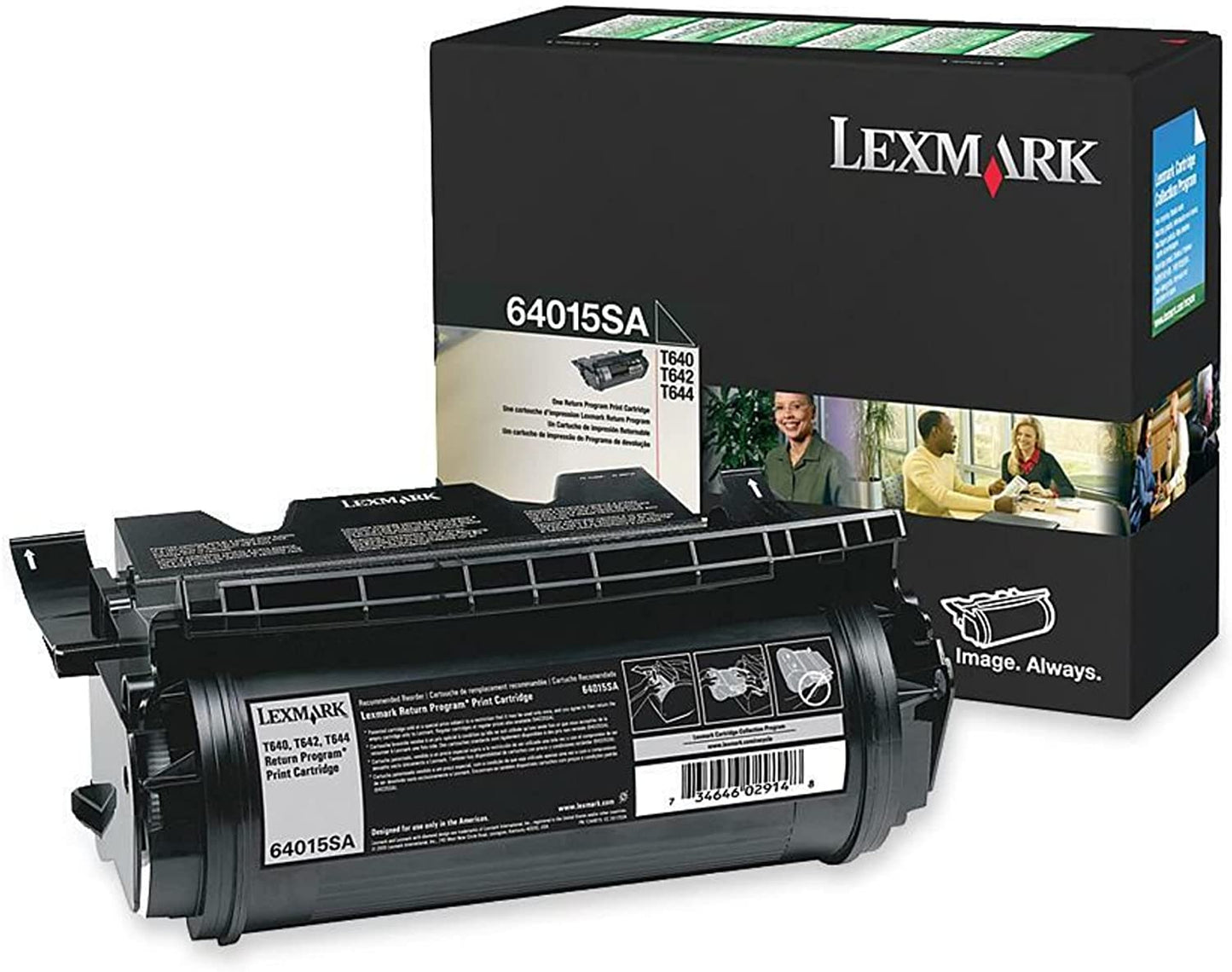 Lexmark 64015SA RETURN PROGRAM CART Toner Cartridge