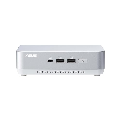 ASUS NUC 14 Pro+ Full System Mini PC with Intel 14th Gen Core Ultra 7 155H, 32GB DDR5 RAM, 1TB PCIe G4x4 NVMe SSD, Thunderbolt 4, Win 11 Home, Silver Aluminum Chassis, VESA Mount Included
