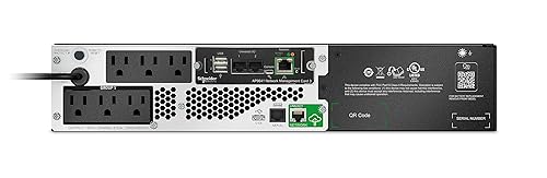 APC UPS, 1000VA Smart-UPS Lithium-Ion UPS with SmartConnect and NMC, SMTL1000RM2UCNC, Pure Sine Wave, Short-Depth 120V Uninterruptible Power Supply 1000VA Includes NMC UPS