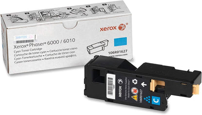 Xerox 106R01627, Phaser Toner Cartridge, 1000 Page Capacity, Cyan