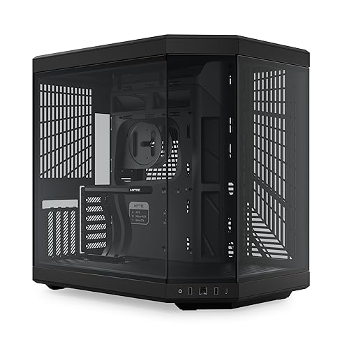 HYTE Y70 Dual Chamber ATX Mid Tower Modern Aesthetic Case - Black