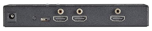 Black Box 4K HDMI Splitter - 1 x 2 - 3840 × 2160 - 1 x HDMI In - 2 x HDMI Out - TAA Compliant
