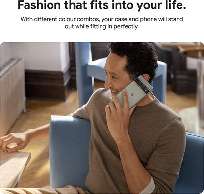 Google Pixel 6 Pro Case - Phone Case with Dual-Layer Shock-Absorbing Protection - Soft Sage Soft Sage Case
