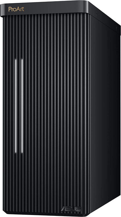 ASUS ProArt Station PD5 prebuilt Desktop, Intel Core i7 Processor, 32GB DDR4, 1TB PCIe SSD + 2TB HDD, NVIDIA® GeForce RTX™3070, Windows 11 Home, PD500TC-PAI770-CB, Black