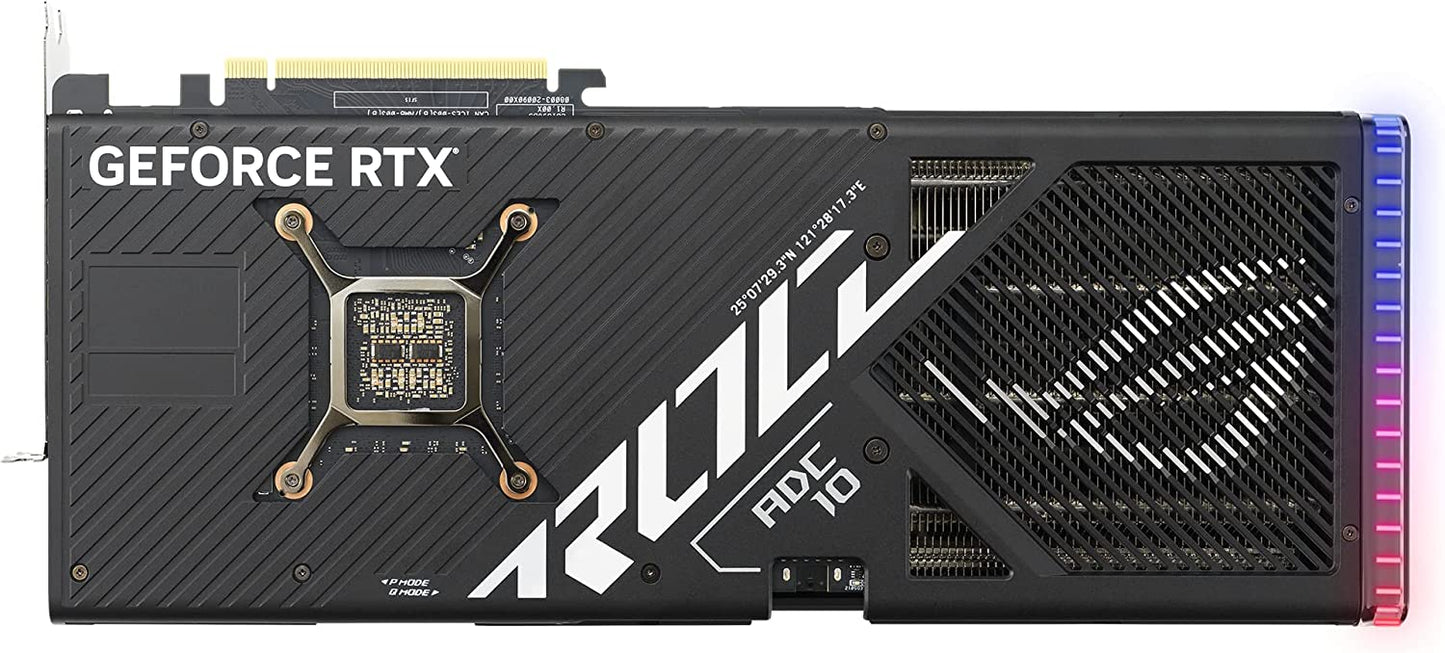 ASUS ROG Strix GeForce RTX® 4080 OC Edition Gaming Graphics Card (PCIe 4.0, 16GB GDDR6X, HDMI 2.1a, DisplayPort 1.4a)