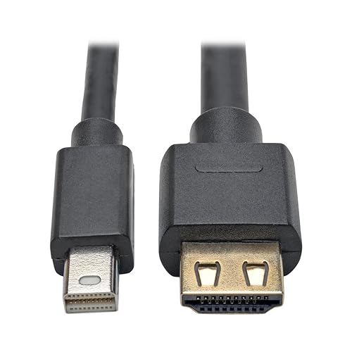 Tripp Lite P586-012-HD-V2A Mini DisplayPort 1.2a to HDMI 2.0 Active Adapter Cable with Gripping HDMI Plug 4K HDCP 2.2, 12' 12 ft.