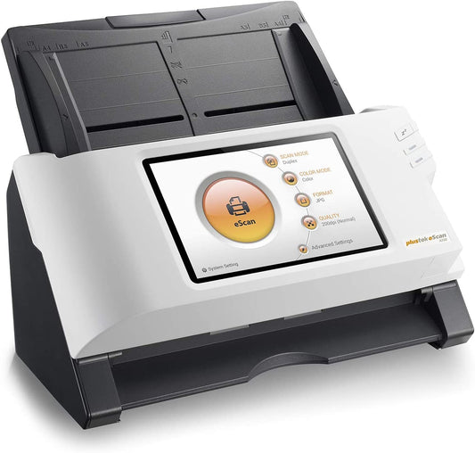 Plustek Escan A350 Document Scanner 25 Ppm Wifi/Ethernet No Pc Needed