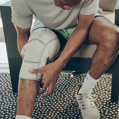 Homedics Modulair Compression System Knee Wrap + Battery Bundle