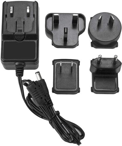 StarTech.com DC Power Adapter - 12V, 2A - Universal Replacement Power Adapter (NA, EU, UK, AU) (SVA12M2NEUA) 12V, 2A M-type Barrel Connector