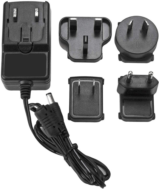 StarTech.com DC Power Adapter - 12V, 2A - Universal Replacement Power Adapter (NA, EU, UK, AU) (SVA12M2NEUA) 12V, 2A M-type Barrel Connector