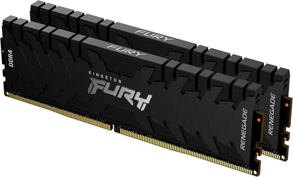 Kingston Fury Renegade 32 GB (2 x 16 GB) 3200 MHz DDR4 CL16 Desktop Memory Kit of 2 KF432C16RB1K2/32 Kit of 2 3200 MHz 32 GB
