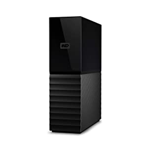 Western digital WD 14TB My Book Desktop External Hard Drive, USB 3.0, External HDD with Password Protection and Auto Backup Software - WDBBGB0140HBK-NESN 14TB Single Drive Hard Drive