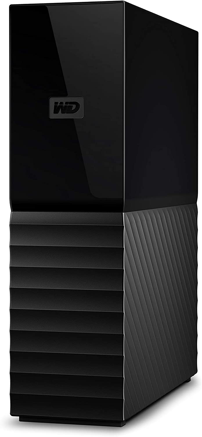 Western digital WD 6TB My Book Desktop External Hard Drive, USB 3.0 - WDBBGB0060HBK-NESN 6TB Single Drive Hard Drive