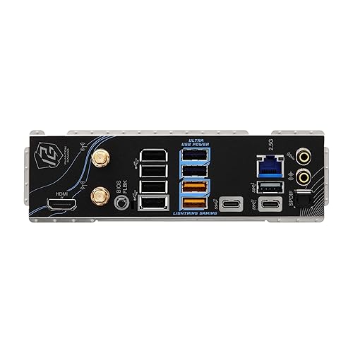 ASRock AMD B850 Phantom Gaming Riptide WiFi 7 Socket AM5 Ryzen DDR5 8000 MHz 256GB ATX Motherboard M.2 SATA3 6.0 Gb/s PCIe 5.0 ATX Riptide WiFi