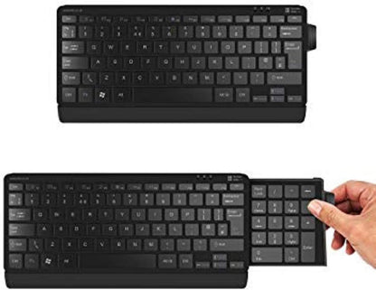 Posturite Wireless Bluetooth Number Slide Compact Keyboard, 9820013