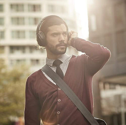 Bose QuietComfort 35 II Noise Cancelling Bluetooth Headphones— Wireless, Over Ear Headphones with Built in Microphone and Alexa Voice Control, Black