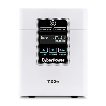 CyberPower M1100XL Medical-Grade UPS System, 1100VA/880W, 6 Outlets, AVR, Tower