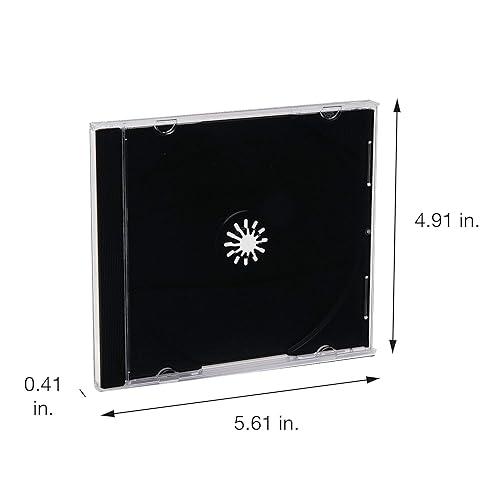 Verbatim Cd/dvd Black 200pk Jewel Cases Bulk