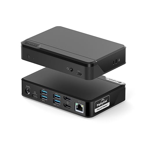 ALOGIC Universal Twin HD PRO Docking Station USB-C & USB-A Suitable W/PD (DUTHDPR)