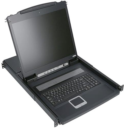 ATEN CL1308N 8-Port USB PS/2 KVM Switch with 19" LCD and Cascade Expansion
