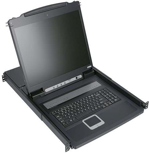 ATEN CL1308N 8-Port USB PS/2 KVM Switch with 19" LCD and Cascade Expansion