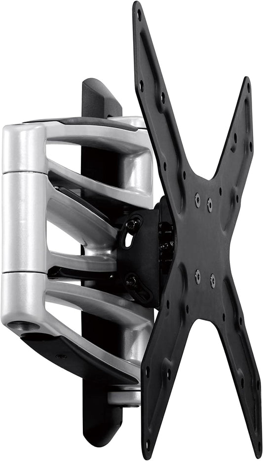 Atdec TH-2050-VFM Swing Articulated Arm Mount with 100x100/400x400mm VESA Support for Displays up to 77-Pound, Silver