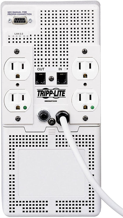 Tripp Lite OMNISMART350HG Omni Smart 350VA Hospital-Grade Line-Interactive UPS (4 Outlets)