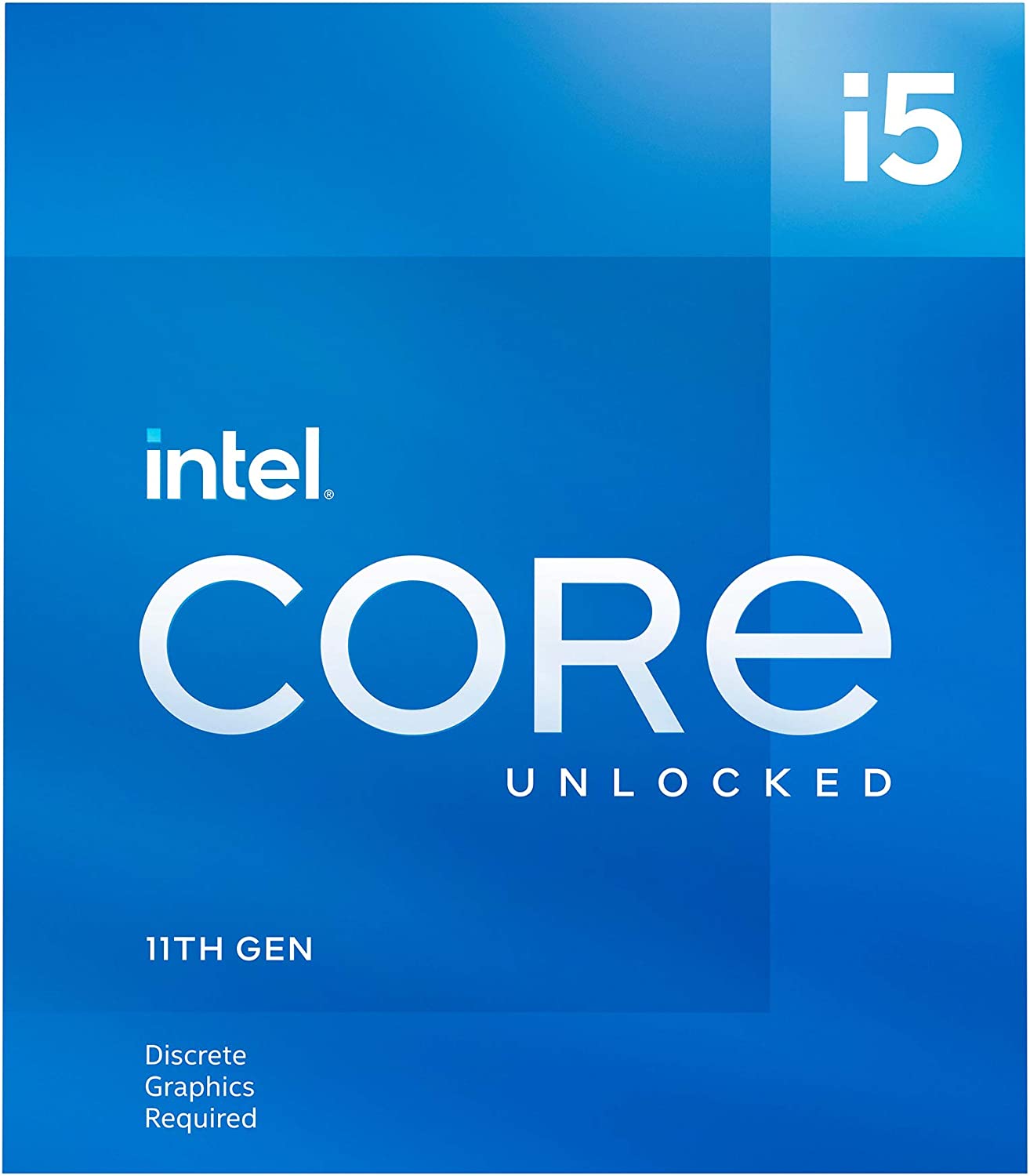 Intel® Core™ i5-11600KF Desktop Processor 6 Cores up to 4.9 GHz Unlocked LGA1200 (Intel® 500 Series &amp; Select 400 Series Chipset) 125W