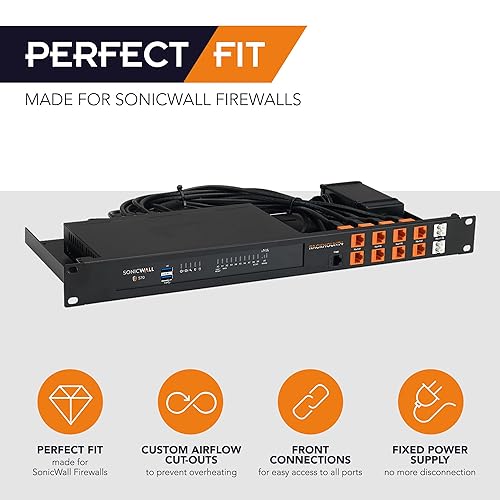 Rackmount.IT RM-SW-T9 - Rackmount Kit for SonicWall TZ570 and SonicWall TZ670