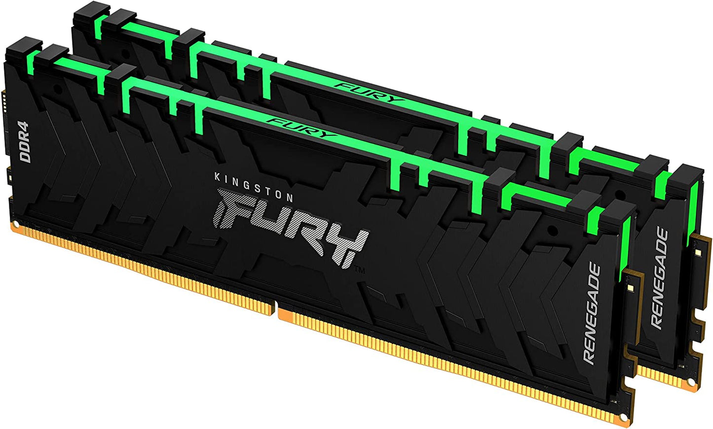 Kingston Fury Desktop PC Memory, DDR4, 3600MT/S, 2 x 16GB Kingston Fury Renegade RGB CL16 KF436C16RB1AK2/32 RGB LED 32GB (16GB×2?; 8Gbit???) 3600 MT/s 16GB x 2