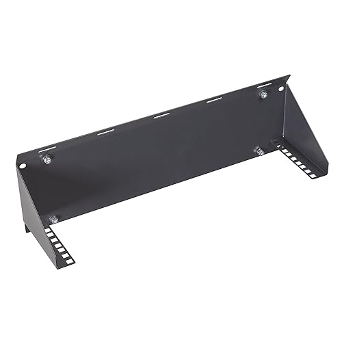 Black Box Flushmount Wall Bracket - 3U, 100-lb Capacity