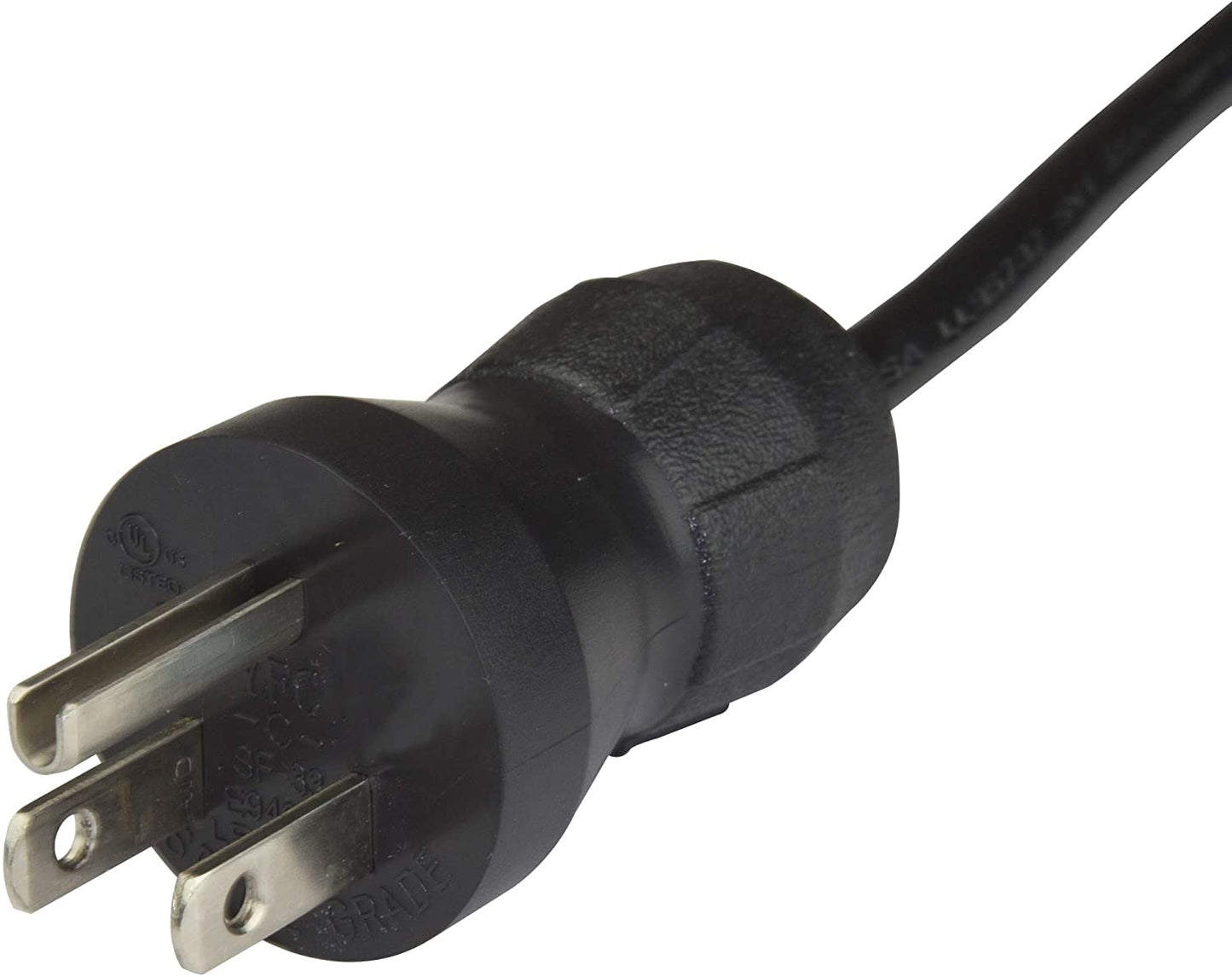StarTech.com 15ft (4.5m) Hospital Grade Power Cord, 18AWG, NEMA 5-15P to C13, 10A 125V, Green Dot Medical Power Cable, PC Power Supply Power Cable, Printer/Monitor Power Cable - UL Listed (PXTMG10115) 15 ft/4.5 m
