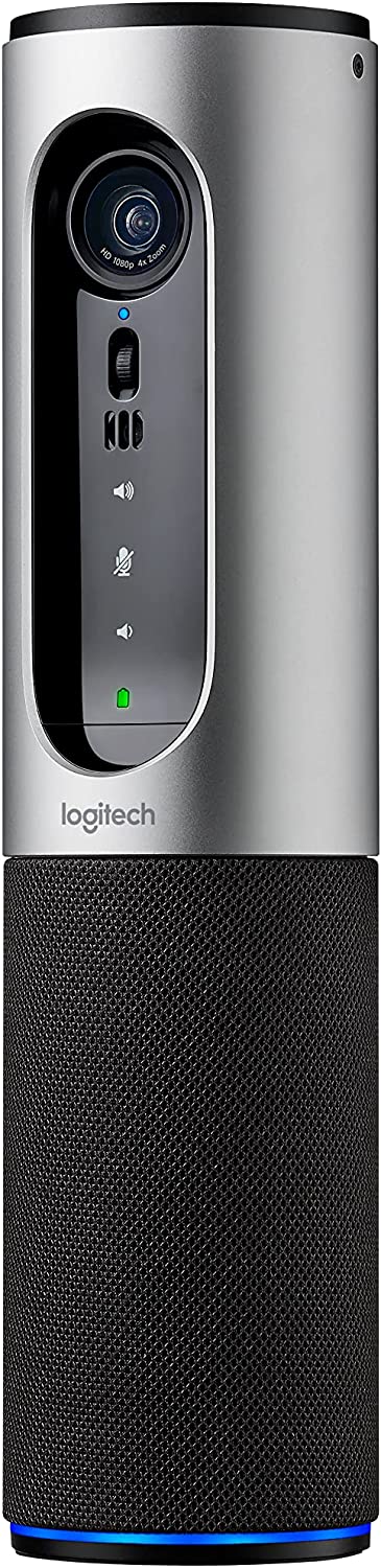 Logitech ConferenceCam Connect All-in-One Video Collaboration Solution for Small Groups – Full HD 1080p Video, USB and Bluetooth Speakerphone, Plug-and-Play