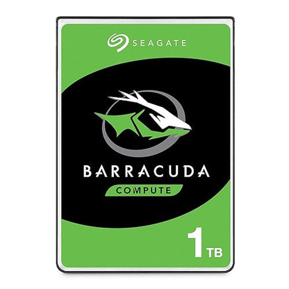 Seagate BarraCuda 1TB Internal Hard Drive HDD - 2.5 Inch SATA 6 Gb/s 5400 RPM 128MB Cache For PC Laptop (ST1000LM048)