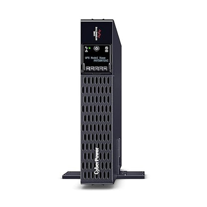 CyberPower PR750RT2UC Smart App Sinewave UPS System, 750VA/750W, 8 Outlets, 2U Rack/Tower, AVR, Built-in Cloud Monitoring Standard 750VA