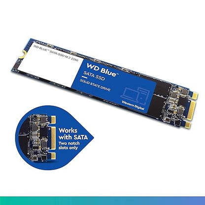 Western Digital Blue 3D 2TB Internal M.2 2280 Solid State Drive WDS200T2B0B